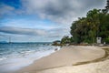 Florianopolis,the beach Jurere,Brazil Royalty Free Stock Photo