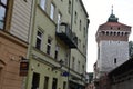 Florians Gate in Krakow, Poland Royalty Free Stock Photo
