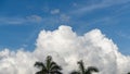 Florida cloud scape Royalty Free Stock Photo