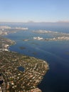 Florida coastline Royalty Free Stock Photo