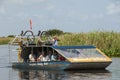 Florida Everglades Airboat Royalty Free Stock Photo