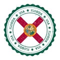 Florida flag badge.