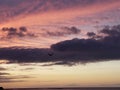 Florida gulf coast sunset fishing marsh wildlife preserve Royalty Free Stock Photo