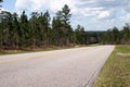 An empty Florida Highway