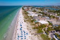 Florida. Indian Rocks Beach Florida. Ocean beach, Hotels and Resorts. Turquoise color of salt water. American shore