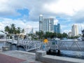 Florida Intracoastal Waterway in Fort Lauderdale, USA Royalty Free Stock Photo