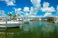 Florida Keys Marina Royalty Free Stock Photo