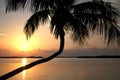 Florida Keys Sunset Royalty Free Stock Photo