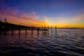 Florida Keys Sunset Royalty Free Stock Photo