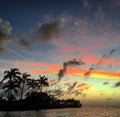 Florida keys sunset Royalty Free Stock Photo