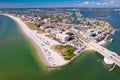 Florida. Madeira Beach Florida. Gulf of Mexico or ocean beach, Hotels and Resorts. John\'s Pass Village and Boardwalk