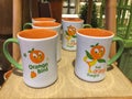 Florida Orange Bird Mugs