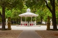 Florida park in the city of vitoria Royalty Free Stock Photo