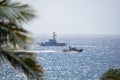 Florida`s Boca Raton Beach was the scene of a dramatic ocean search by the U.S. Coast Guard