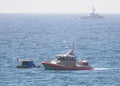 Florida`s Boca Raton Beach was the scene of a dramatic ocean search by the U.S. Coast Guard