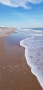 Saint Augustine beach in summer time Royalty Free Stock Photo