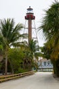 Florida Sanibel island lighthouse US Royalty Free Stock Photo