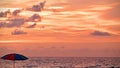 FLorida southwest sunset view, beaches Royalty Free Stock Photo