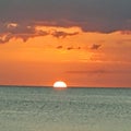 FLorida southwest sunset view, beaches Royalty Free Stock Photo