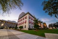 Florida State Capitol Building with trees in frame Royalty Free Stock Photo