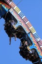 Florida State Fair: Hanging upside down Royalty Free Stock Photo