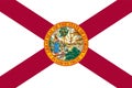 Florida state vector flag.