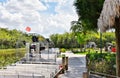 Florida state usa everglades airboats parking