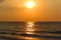 Florida sunset Royalty Free Stock Photo