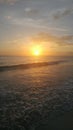 FLorida southwest sunset view, beaches Royalty Free Stock Photo