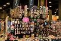 Florida Supercon in South Beach Miami Convention Center: colorful posters, souvenirs, signs, symbols, vendor booths