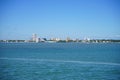 Florida tampa bay beach Royalty Free Stock Photo