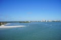 Florida tampa bay beach Royalty Free Stock Photo