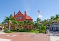 Florida town center plaza Royalty Free Stock Photo