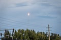  Florida, USA - Aug 6, 2019: SpaceX rocket launch