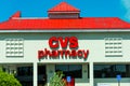 CVS Pharmacy store sign on a sunny day Royalty Free Stock Photo