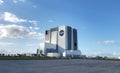 NASA space center building in Cape Canaveral, Florida