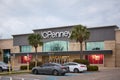 Florida, USA - March 23, 2024: JCPenney store on a cloudy day. Royalty Free Stock Photo