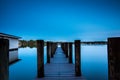 Florida Virginia Lake at Night Royalty Free Stock Photo