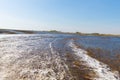 Florida wetland, Airboat ride at Everglades National Park in USA. Popular place for tourists