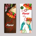 Florist Color Banner Set