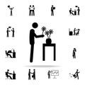 florist icon. people in work icons universal set for web and mobile Royalty Free Stock Photo