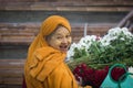 Florist on the mon bridge