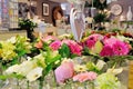 Florist shop with flowers Royalty Free Stock Photo