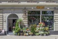 Florist shop on the street corner