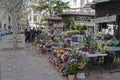 Florist shop in Valencia, Spain Royalty Free Stock Photo