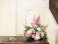 Floristic wedding decoration composition