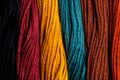 Floss of different colors background picture Royalty Free Stock Photo