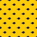 Flounder pattern vector