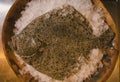 Flounder raw fish Royalty Free Stock Photo