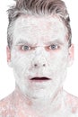 Flour man Royalty Free Stock Photo